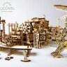 Деревянный 3D конструктор Ugears "Фабрика Роботов" - 70039